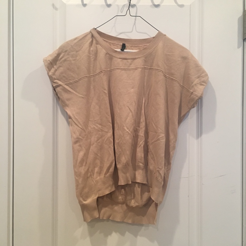 3/$25 Benetton Mullet-Hem Shirt